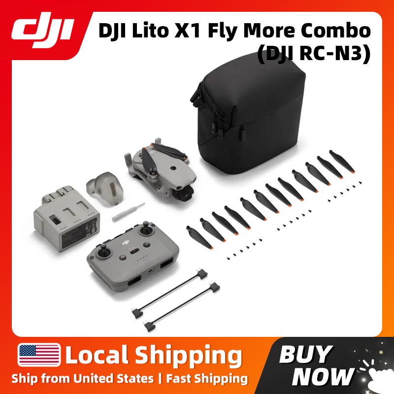 Drone Kit With Camera - دي جي آي ليتو إكس1 فلاي