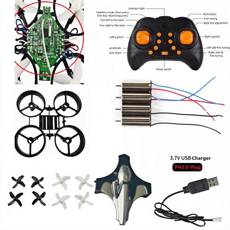 Drone Kit Beginner - مجموعة طائرات بدون طيار كاملة للتركيب