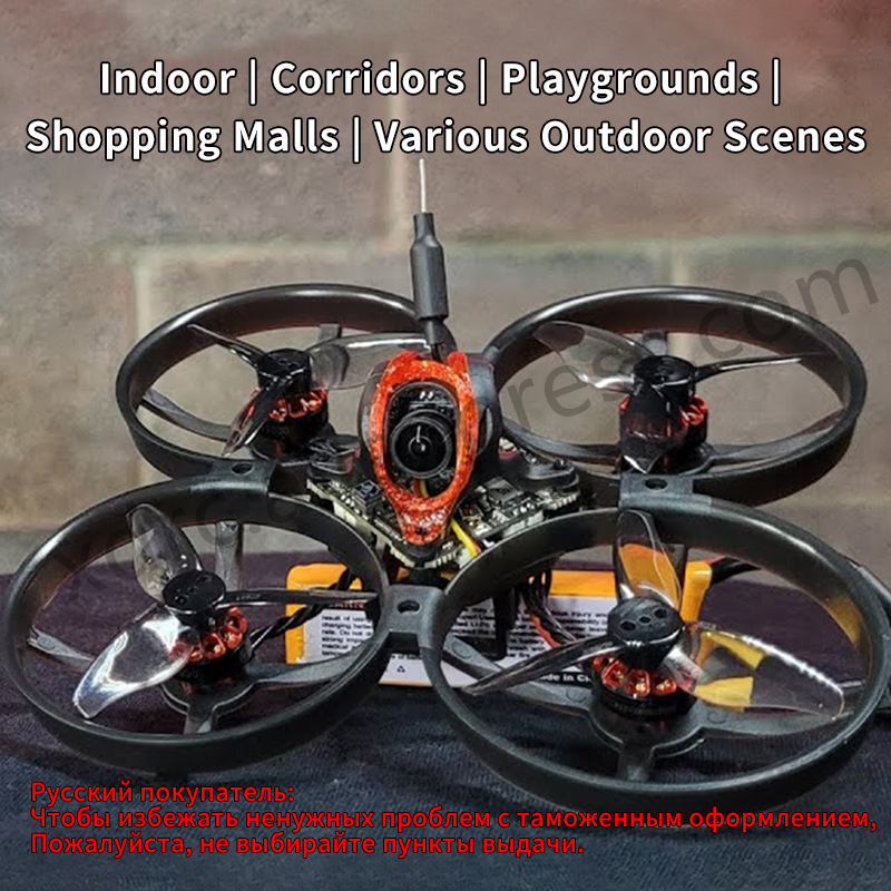 Happymodel Mobula8 الطائرة بدو - مراجعة Drone Kit Vtol وسعره