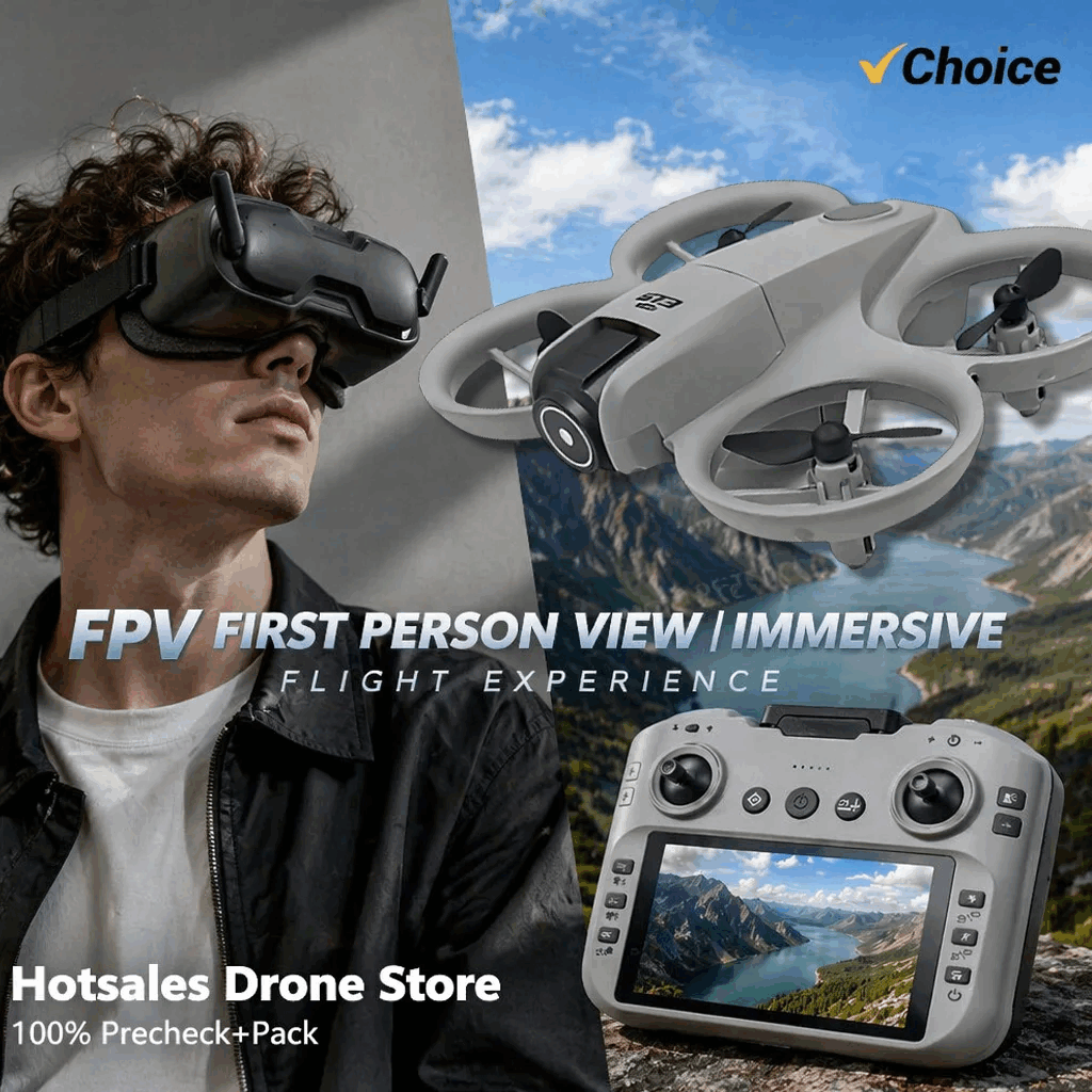 طائرة درون صغيرة GT3 بدقة 4K/8 - مراجعة Drone Kit Tricopter وسعره