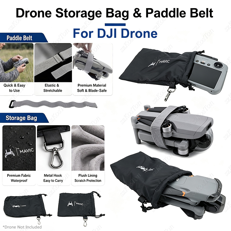 مجموعة ملحقات الطائرات بدون طي - مراجعة Dji Drone Mini 4 Pro وسعره