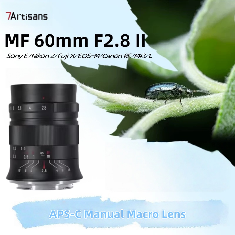 عدسة 7artisans 60mm F2.8 Mark  - مراجعة Canon Camera Eos M50 Mark Ii وسعره