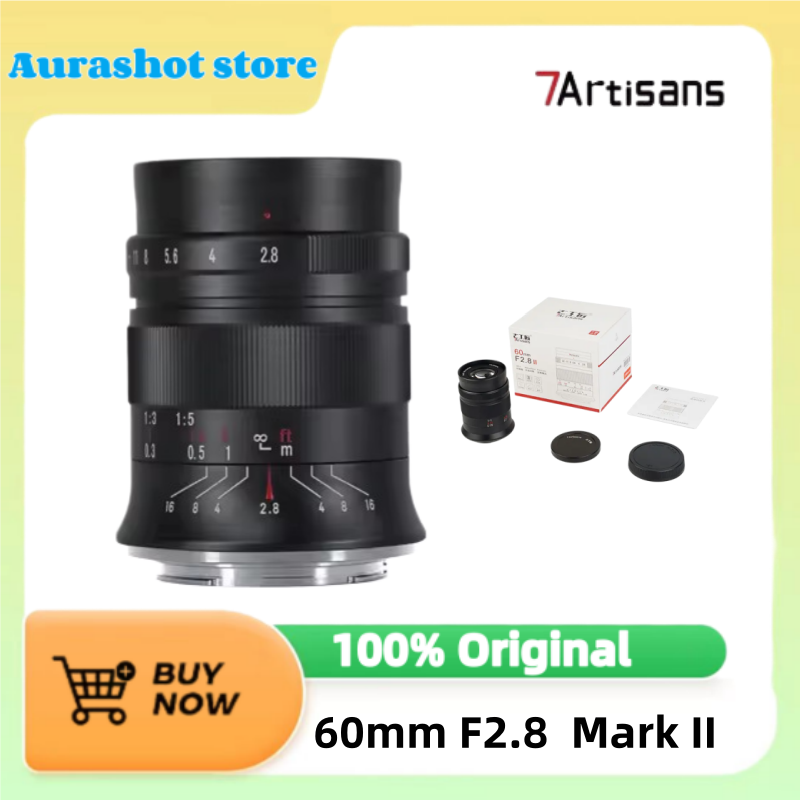 عدسة 7artisans 60mm F2.8 Mark  - مراجعة Canon Camera Eos M50 Mark Ii وسعره