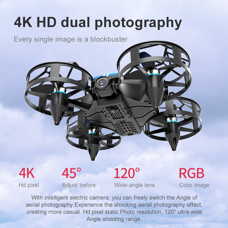طائرة بدون طيار صغيرة جديدة 81 - مراجعة Drone Kit Tricopter وسعره